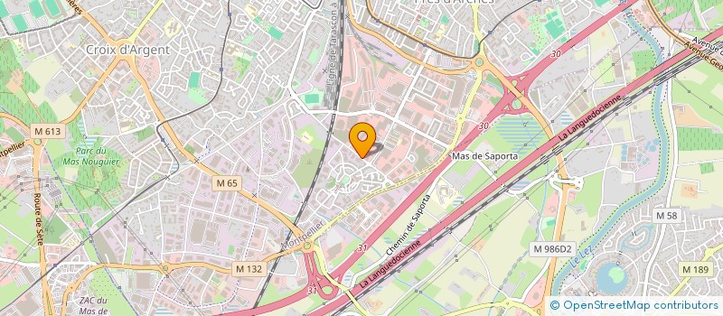 localisation de l'entreprise MADAME MARIAMA EL OUAHLI à MONTPELLIER
