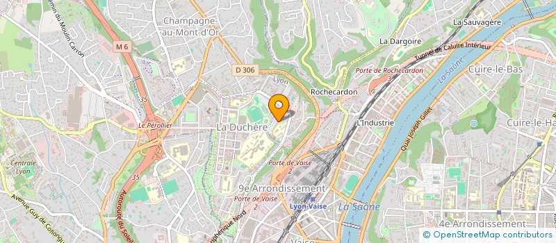 localisation de l'entreprise MADAME MARIAMA HASSANI  LYON