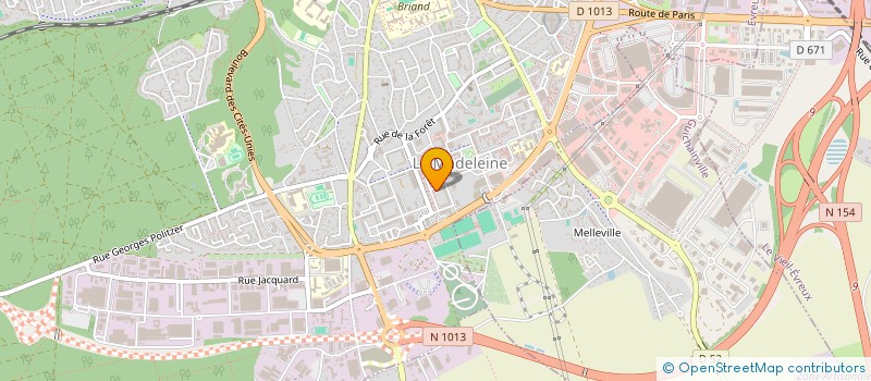 localisation de l'entreprise MADAME MARIAMA KEIRA  EVREUX