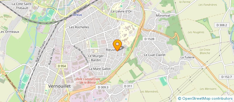 localisation de l'entreprise MADAME MARIAMA KEITA à DREUX