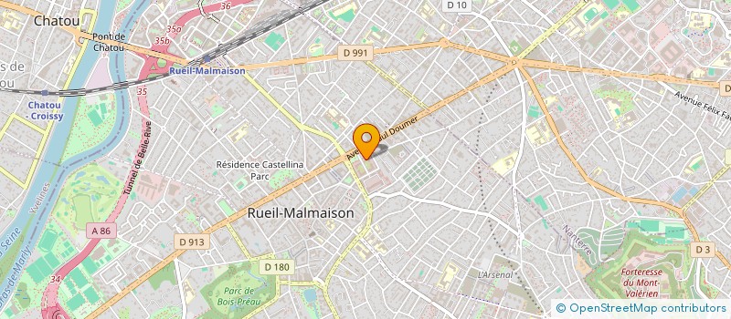 localisation de l'entreprise MADAME MARIAMA MADI à RUEIL-MALMAISON