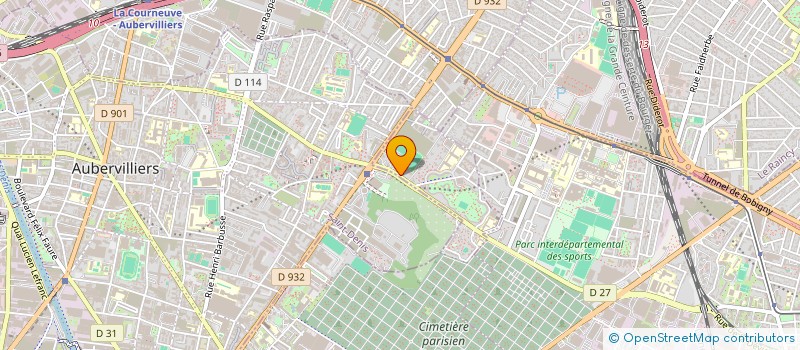 localisation de l'entreprise MADAME MARIAMA MOHAMED à PANTIN