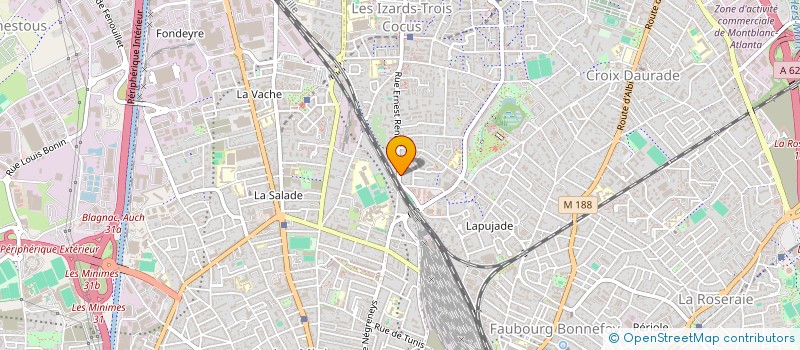 localisation de l'entreprise MADAME MARIAMA NGAMCHERA à TOULOUSE