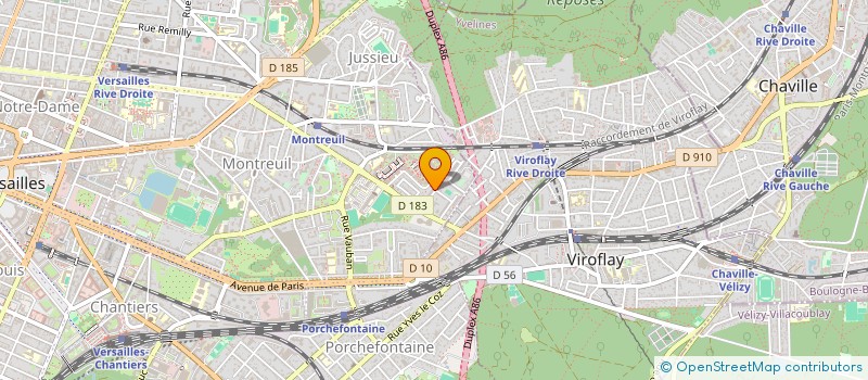 localisation de l'entreprise MADAME MARIAMA OUMAROU à VERSAILLES