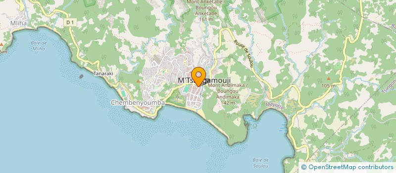 localisation de l'entreprise MADAME MARIAMA SAINDOU à BANDRABOUA