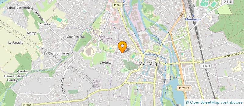 localisation de l'entreprise MADAME MARIAMA SAKHO à MONTARGIS