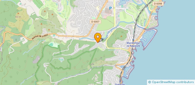 localisation de l'entreprise MADAME MARIAMA SYLLA  CANNES