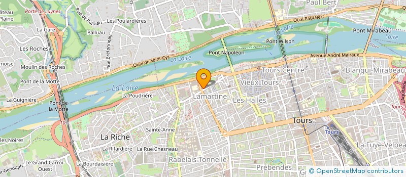 localisation de l'entreprise MADAME MARIAMA SYLLA  TOURS