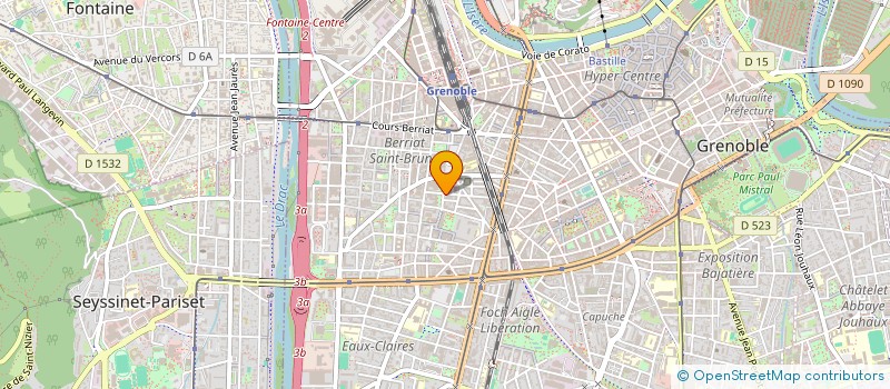 localisation de l'entreprise MADAME MARIAMA THIOYE à GRENOBLE