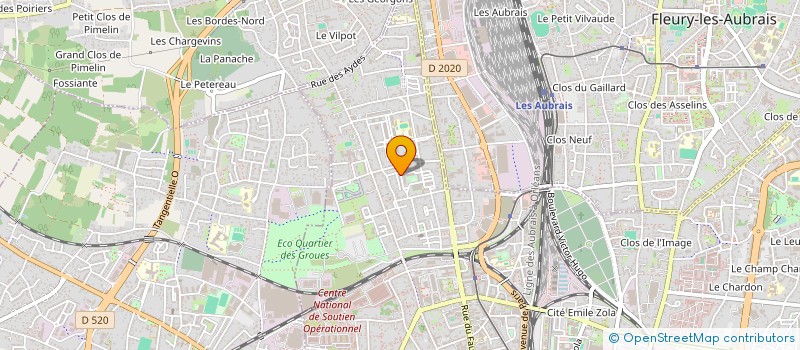 localisation de l'entreprise MADAME MARIAMACIRE GUIRASSY à ORLEANS