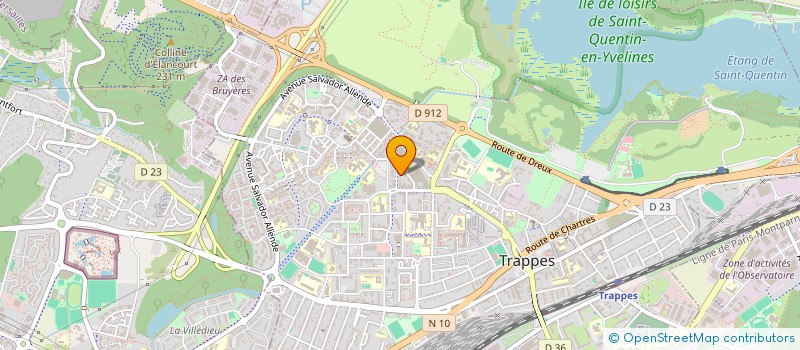 localisation de l'entreprise MADAME MARIAME BATOU  TRAPPES