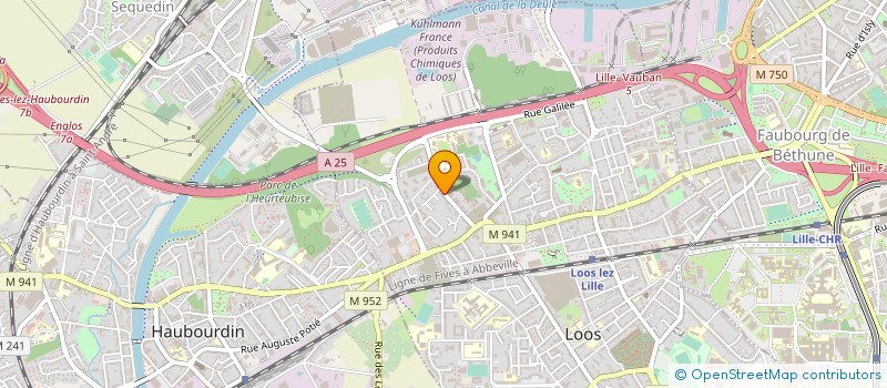 localisation de l'entreprise MADAME MARIAME CAMARA  LOOS