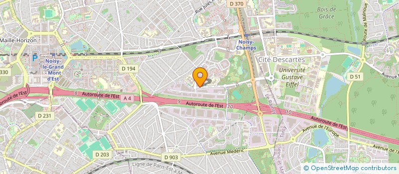 localisation de l'entreprise MADAME MARIAME DERDESSY à NOISY-LE-GRAND