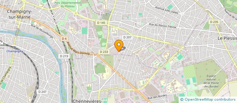 localisation de l'entreprise MADAME MARIAME DRAME à CHAMPIGNY-SUR-MARNE