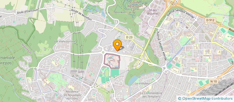 localisation de l'entreprise MADAME MARIAME HADOU  ELANCOURT