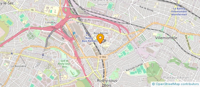 localisation de l'entreprise MADAME MARIAME NIAKATE à ROSNY-SOUS-BOIS