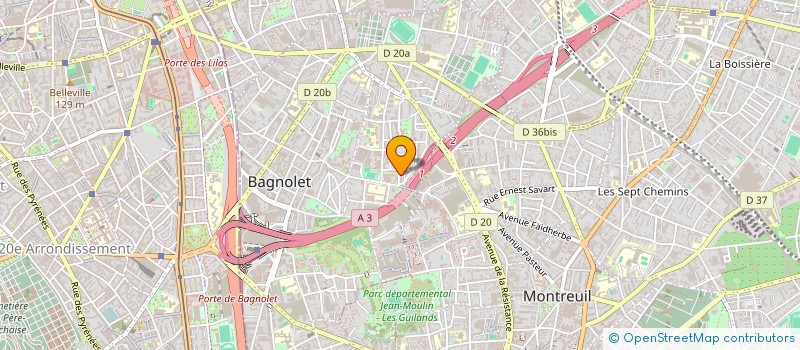 localisation de l'entreprise MADAME MARIAME SAMASSA à BAGNOLET
