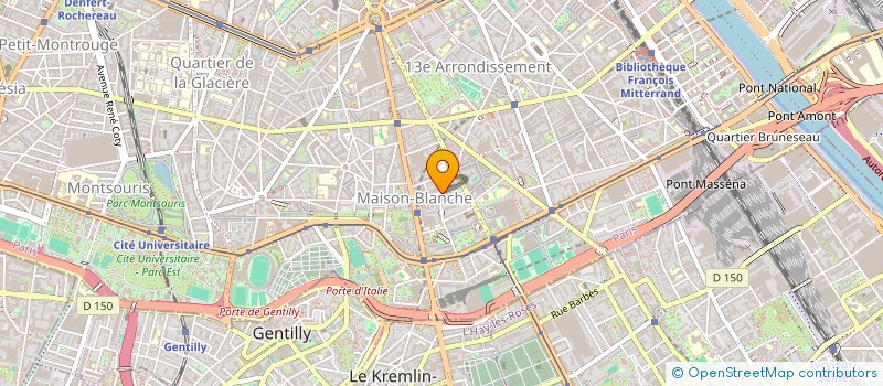 localisation de l'entreprise MADAME MARIAME SOW  PARIS