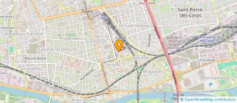 localisation de l'entreprise MADAME MARIAME TOURE  TOURS