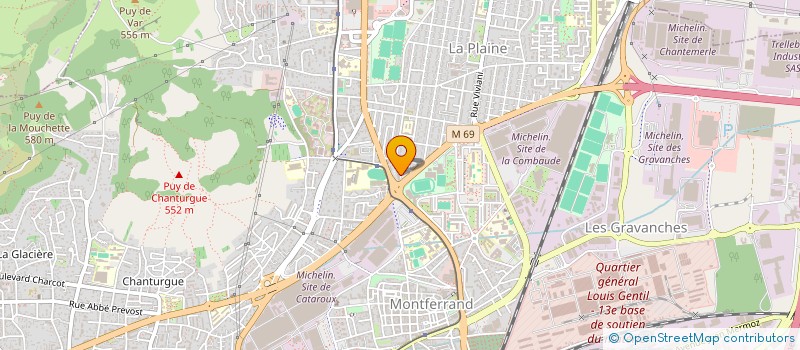 localisation de l'entreprise MADAME MARIAME YOUSSOUF  CLERMONT-FERRAND