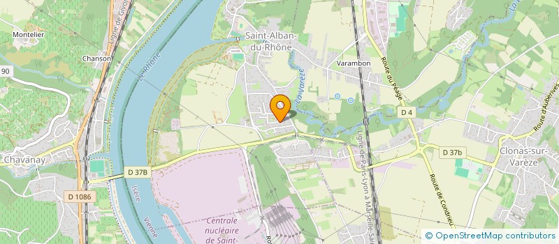 localisation de l'entreprise MADAME MARIAME ZAMPOU  SAINT-ALBAN-DU-RHONE