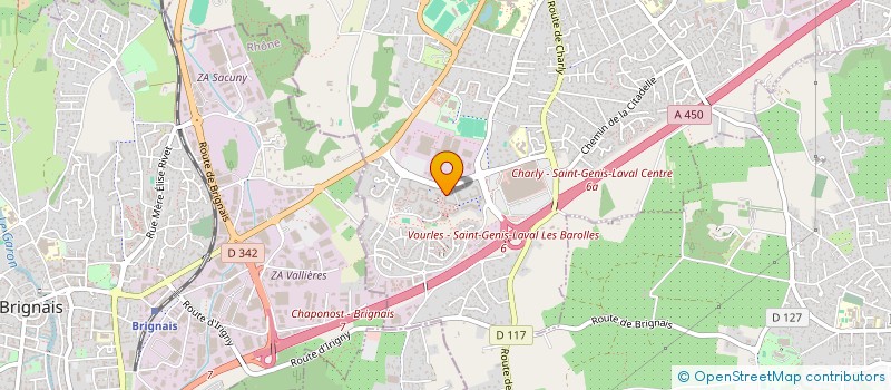 localisation de l'entreprise MADAME MARIAMI KVACHAKIDZE  SAINT-GENIS-LAVAL