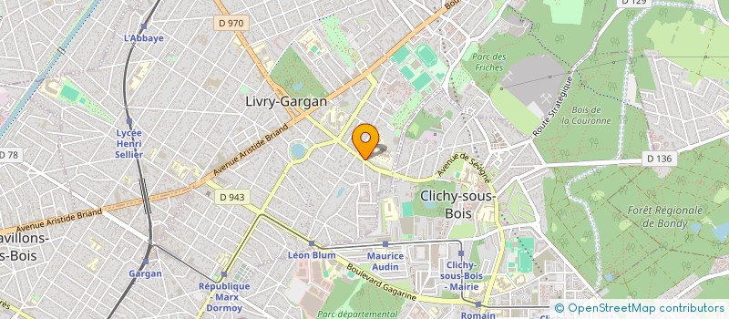 localisation de l'entreprise MADAME MARIAMOU DIAKITE  LIVRY-GARGAN