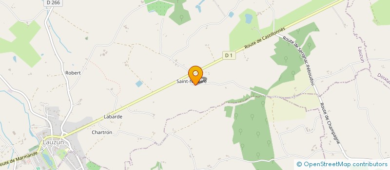 localisation de l'entreprise MADAME MARIAN BLAKE  LAUZUN