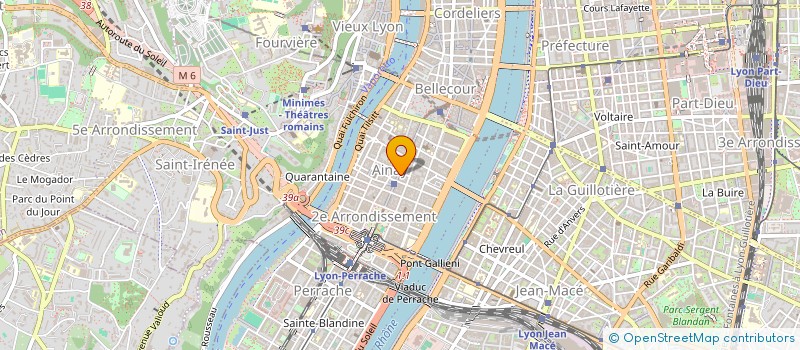 localisation de l'entreprise MADAME MARIAN MIEGE à LYON