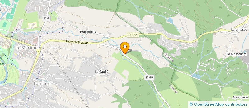 localisation de l'entreprise MADAME MARIAN WOGAN  CASTRES