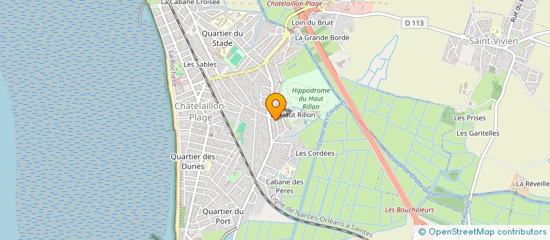 localisation de l'entreprise MADAME MARIANA ALMEIDA DA CONCEICAO à CHATELAILLON-PLAGE