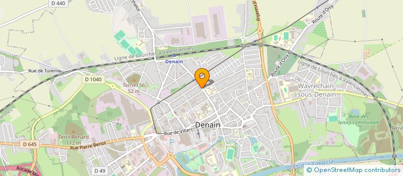 localisation de l'entreprise MADAME MARIANA AVADANI  DENAIN