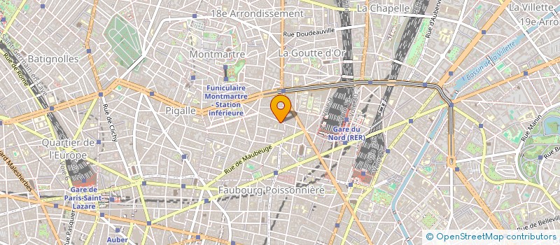 localisation de l'entreprise MADAME MARIANA BALAN  PARIS