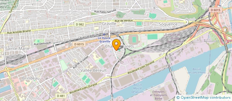 localisation de l'entreprise MADAME MARIANA BECHEANU  LE HAVRE