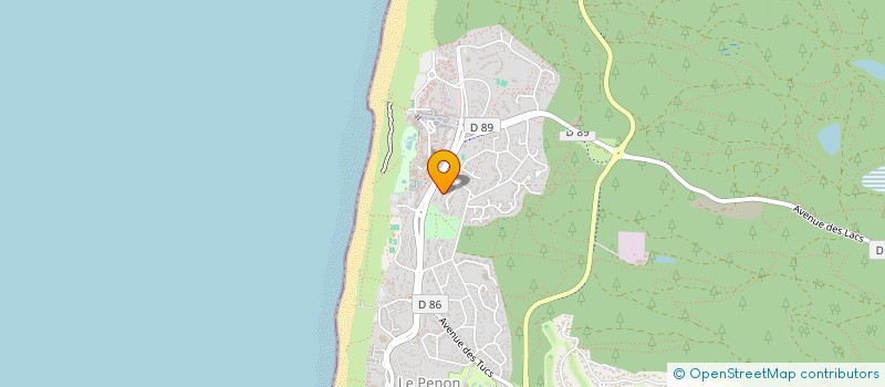 localisation de l'entreprise MADAME MARIANA BERTIERE  SEIGNOSSE