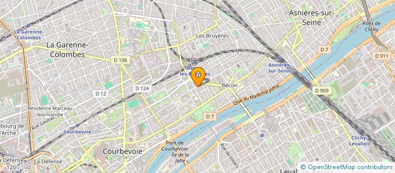 localisation de l'entreprise MADAME MARIANA BUSMACHIU à COURBEVOIE