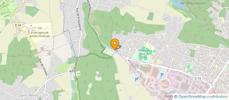 localisation de l'entreprise MADAME MARIANA CARVALHO DA SILVA PINTO  MAUREPAS