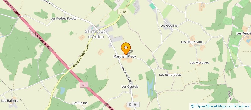 localisation de l'entreprise MADAME MARIANA CAZENAVE  SAINT LOUP D'ORDON