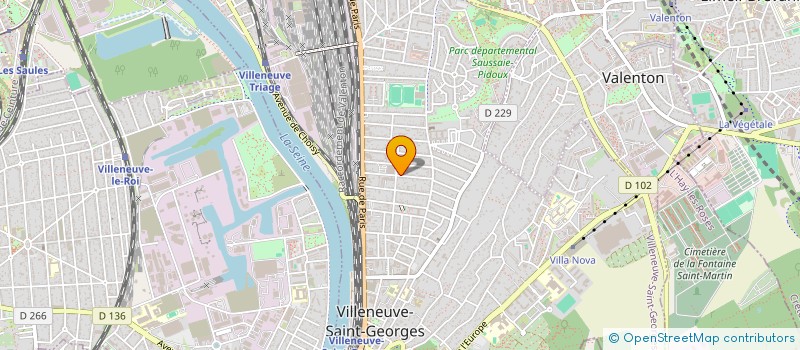 localisation de l'entreprise MADAME MARIANA CEBAN à VILLENEUVE-SAINT-GEORGES