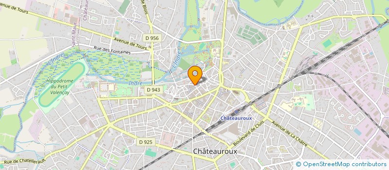 localisation de l'entreprise MADAME MARIANA COJOCARU à CHATEAUROUX
