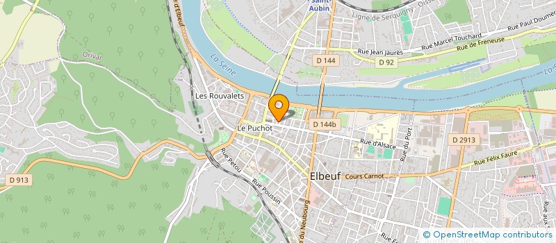 localisation de l'entreprise MADAME MARIANA CORNAKOVA  ELBEUF