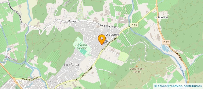 localisation de l'entreprise MADAME MARIANA DE JESUS CAMMARANO à LA CRAU