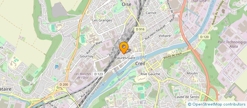 localisation de l'entreprise MADAME MARIANA DUMITRU  CREIL