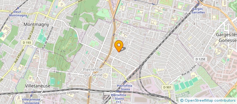 localisation de l'entreprise MADAME MARIANA GRETU à PIERREFITTE-SUR-SEINE