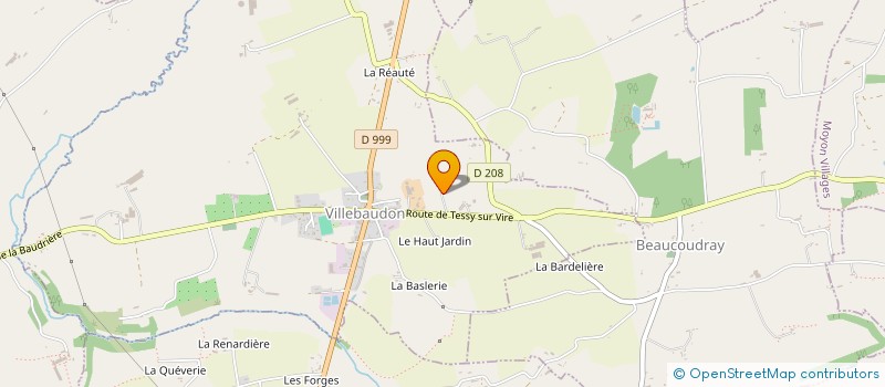 localisation de l'entreprise MADAME MARIANA HARABOR  VILLEBAUDON