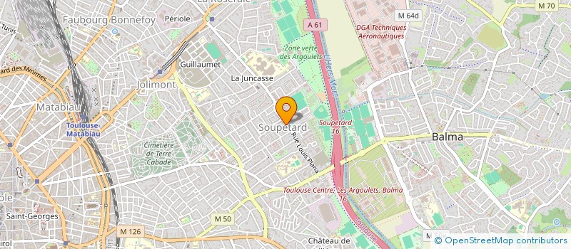 localisation de l'entreprise MADAME MARIANA MARCAILLOU à TOULOUSE