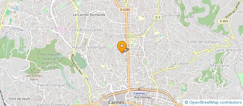 localisation de l'entreprise MADAME MARIANA MIHALACHE à CANNES
