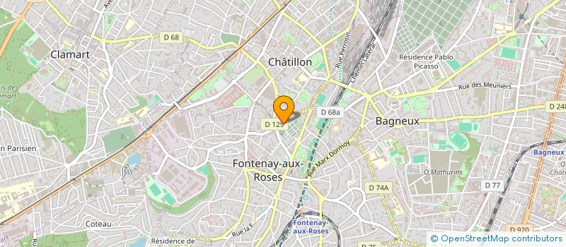 localisation de l'entreprise MADAME MARIANA MOISIUK à FONTENAY AUX ROSES