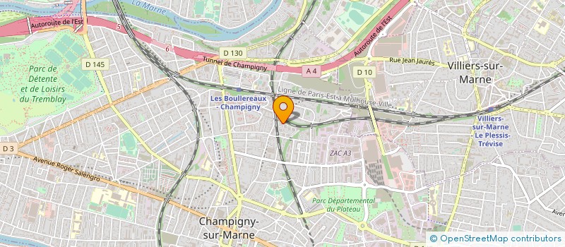 localisation de l'entreprise MADAME MARIANA NEPOTU à CHAMPIGNY-SUR-MARNE