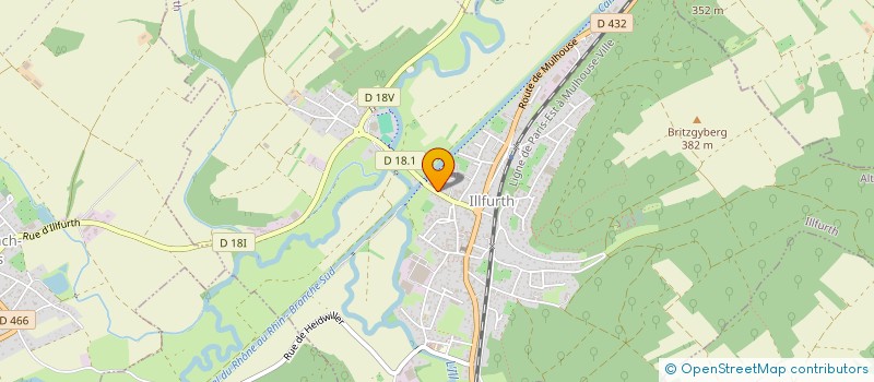 localisation de l'entreprise MADAME MARIANA PAVAL  ILLFURTH